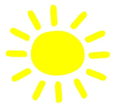 Summer Sun Stock Illustration