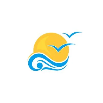 Summer sun Stock Illustration