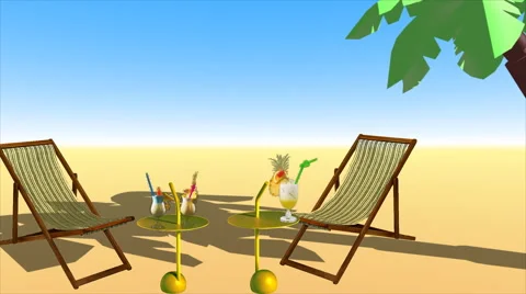 Summer, sun, sea, beach  Stock Footage 50236167