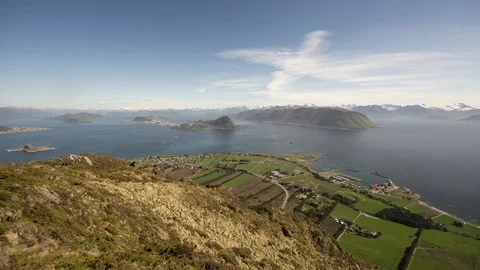 Summer in Sunnmore Stock Footage 87805429