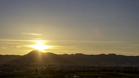 Summer sunset Stock Footage 248060782