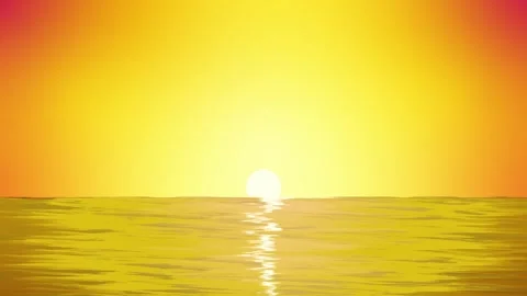 Summer sunset Stock Footage 277658137