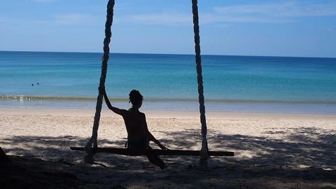 Summer Swing Video stock 127693481