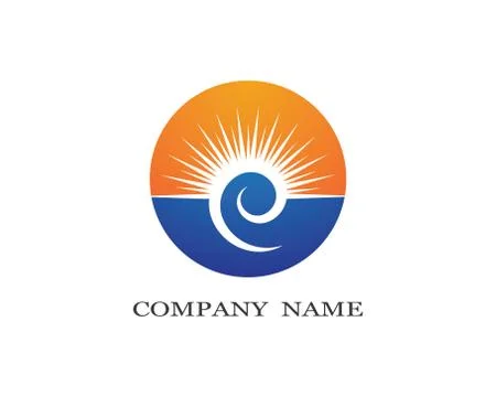 Summer symbol vector icon illustration Stock Illustration