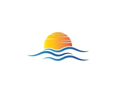 Summer symbol vector icon illustration Stock Illustration
