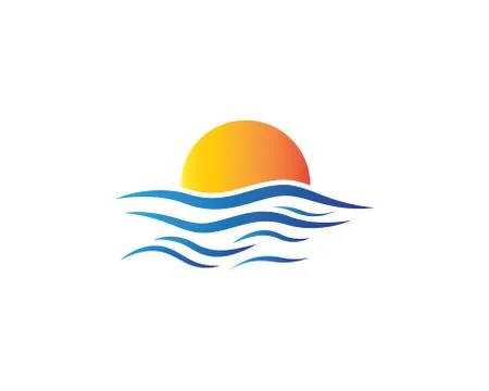 Summer symbol vector icon illustration Illustrazione stock
