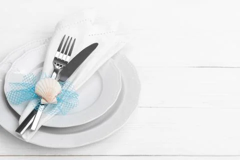 Summer table setting, Stock Photos