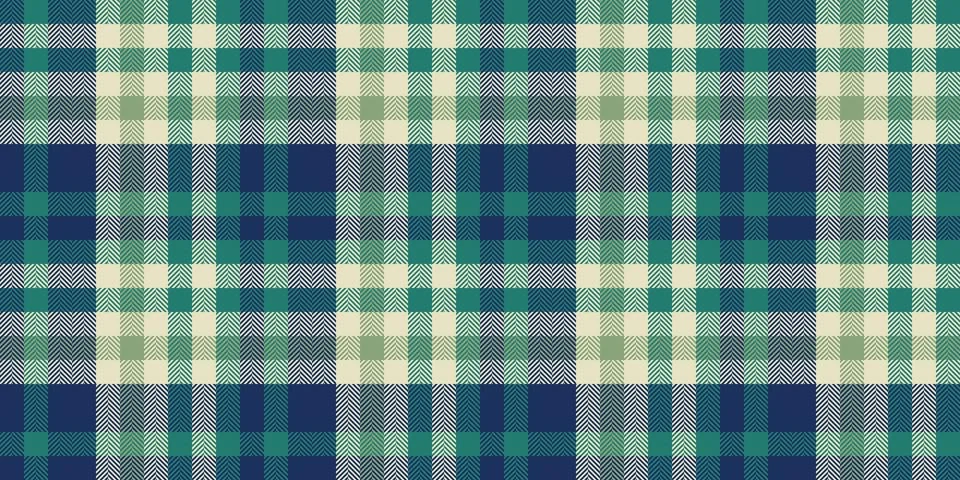 Summer textile texture pattern, repetition fabric tartan vector. Tracery se.. Stockillustratie