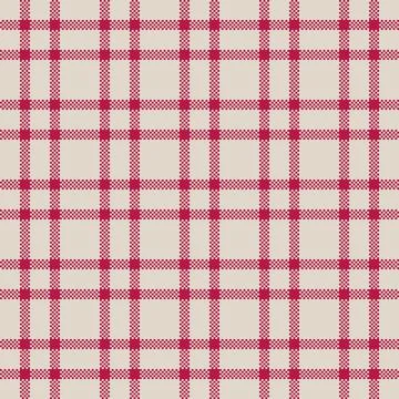 Summer texture background tartan, white plaid vector fabric. Bedroom check .. Stock Illustration