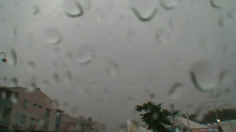 Summer thunderstorm 2 Stock Footage 85155