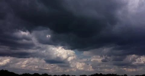 Summer Thunderstorm Time Lapse (2160p 29.97) Stock Footage 169962793