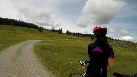 Summer time in the Austrian alps. Stock Footage 107288133
