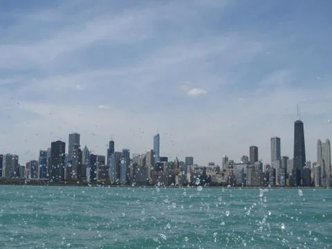 Summer-time chicago Stock Photos