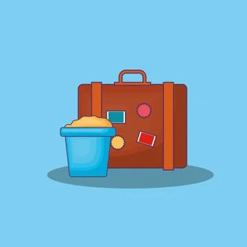 Summer time design Stock Illustration