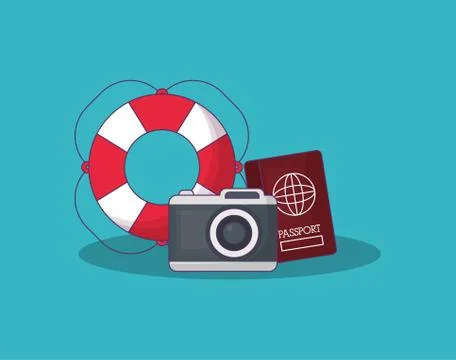 Summer time design Stock Illustration