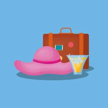 Summer time design Stock Illustration