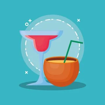 Summer time design Stock Illustration