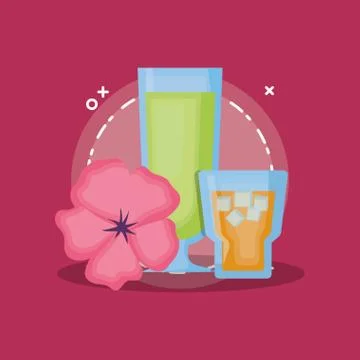 Summer time design Stock Illustration