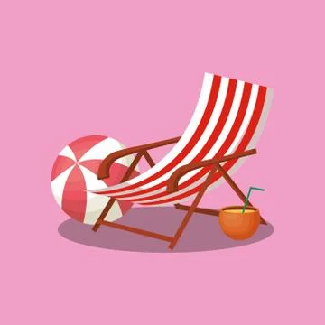 Summer time design Stock Illustration