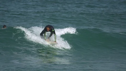 Summer time fun in the sea Stock Footage 71024131