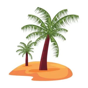 Summer time holiday icon vector ilustration Stock Illustration