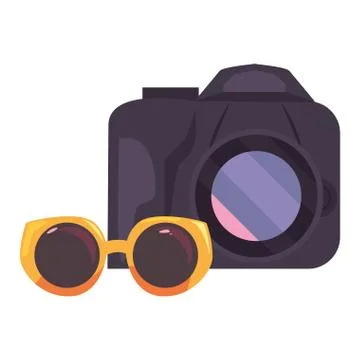 Summer time holiday icon vector ilustration Illustrazione stock