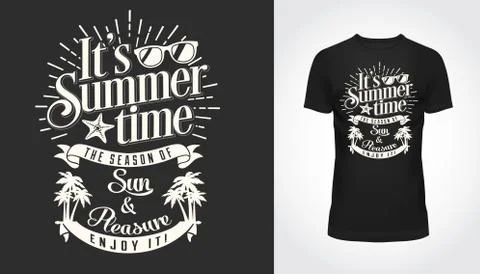 Summer time Stockillustratie