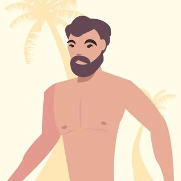 Summer time people icon vector ilustration Illustrazione stock
