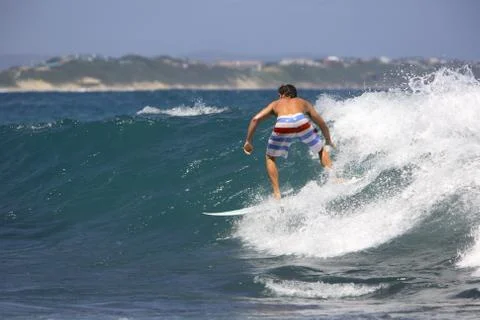 Summer Time Surfing 写真素材