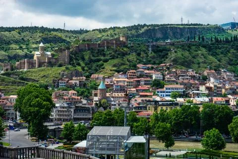 Summer time in Tbilisi Foto stock