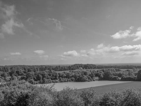 Summer time in westphalia Stock Photos