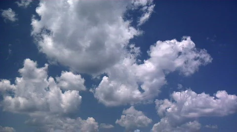 Summer Timelapse 07 Scudding Clouds Видео 879175