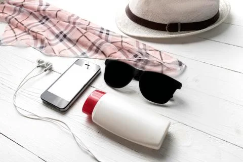 Summer tools Stock Photos