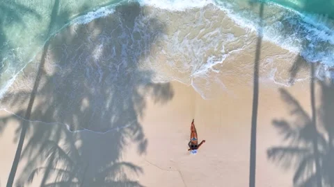 Summer tropical on the beach Stock Footage 240545607