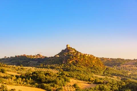 Summer in Tuscany Foto stock