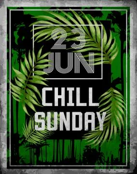 Summer typography tee graphic Stock Illustration