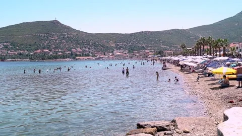 Summer vacation beach 動画素材 148139647