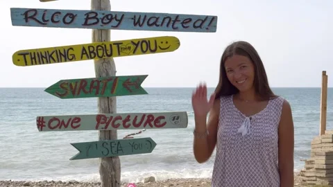 Summer vacation at the beach. Stock Footage 251921289