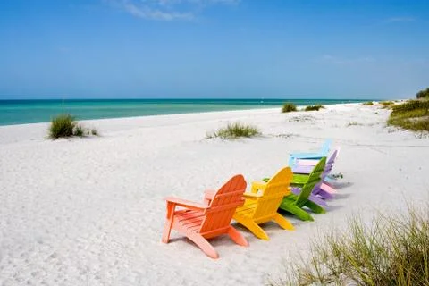 Summer vacation beach Stock Photos