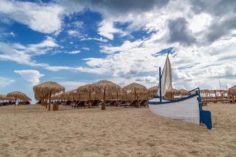 Summer vacation on the beach Stock-Fotos