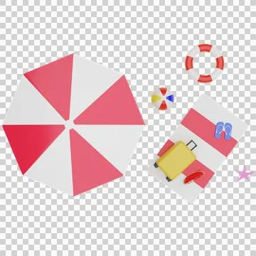 Summer vacation concept Stock Illustration