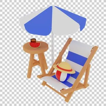 Summer vacation concept Stock Illustration