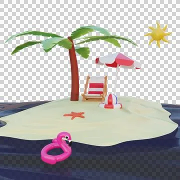 Summer vacation concept Stock Illustration