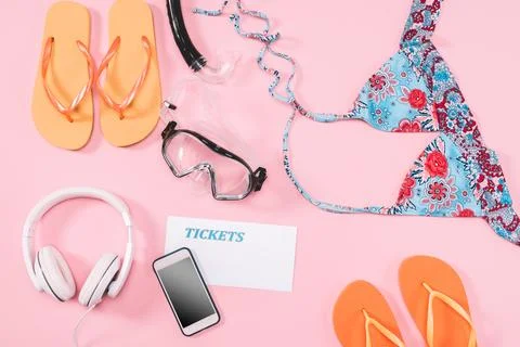 Summer vacation concept Stock Photos