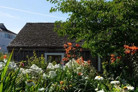 Summer Vacation Cottage Stock Photos