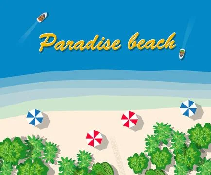 Summer vacation  hotel Illustrazione stock