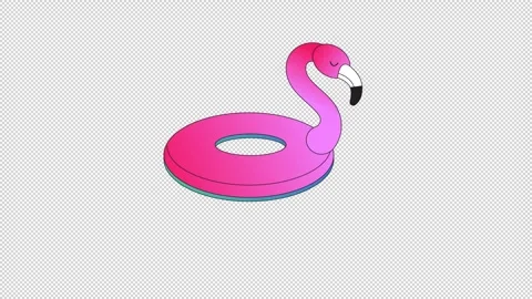 Summer Vacation Icons Motion Graphics Stock Footage 281396542