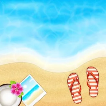 Summer vacation Stock Illustration