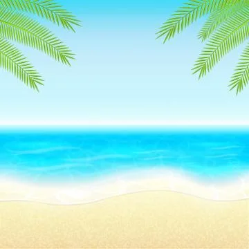 Summer vacation Illustrazione stock