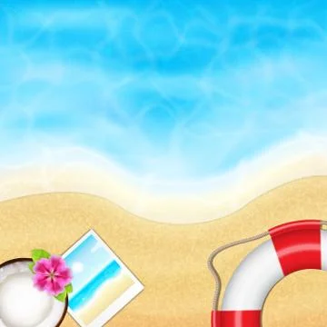Summer vacation Stock Illustration